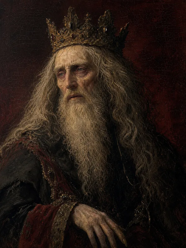 Painted portrait of Aerys II Targaryen