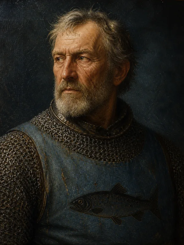 Painted portrait of Brynden Tully