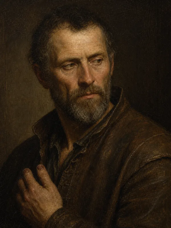 Painted portrait of Davos Seaworth