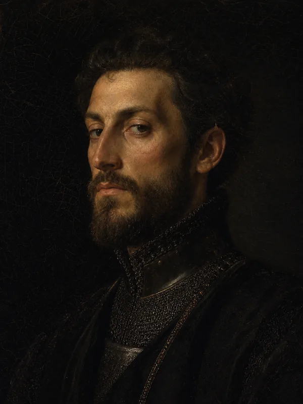 Painted portrait of Eddison Tollett