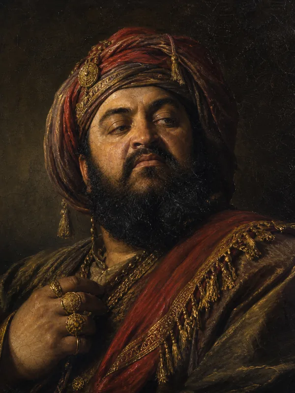 Painted portrait of Kraznys mo Nakloz