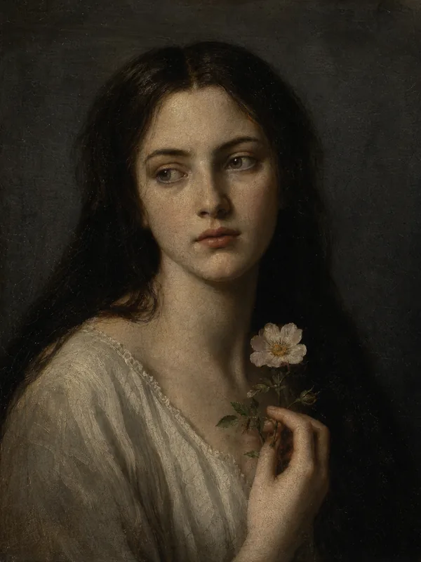 Painted portrait of Lyanna Stark