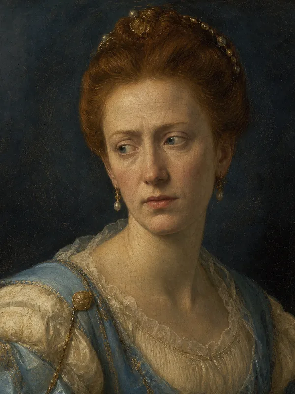 Painted portrait of Lysa Arryn