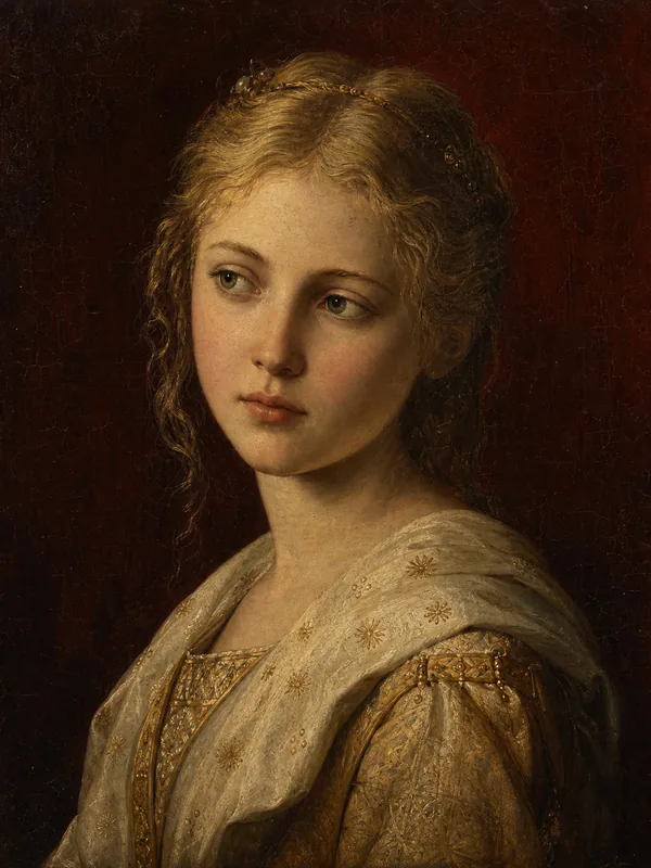 Painted portrait of Myrcella Baratheon