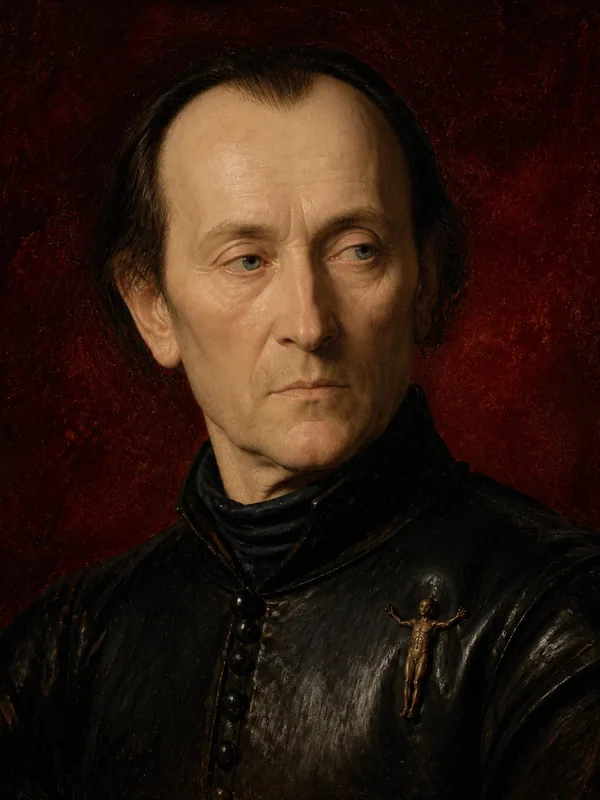 Painted portrait of Roose Bolton