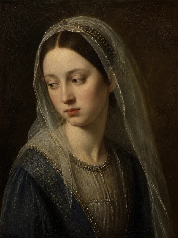 Painted portrait of Roslin Frey