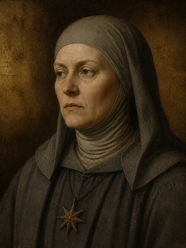 Painted portrait of Septa Unella
