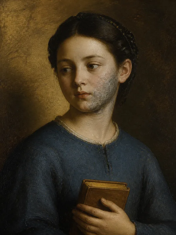Painted portrait of Shireen Baratheon