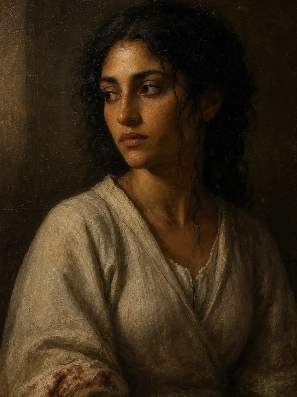 Painted portrait of Talisa Maegyr