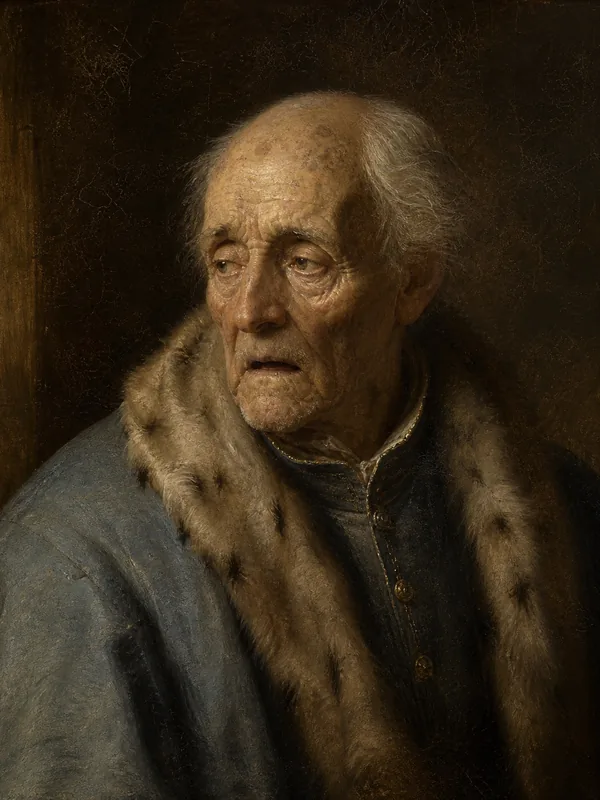 Painted portrait of Walder Frey