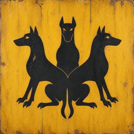 Painted arms of Clegane