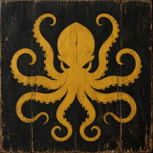 Painted arms of Greyjoy