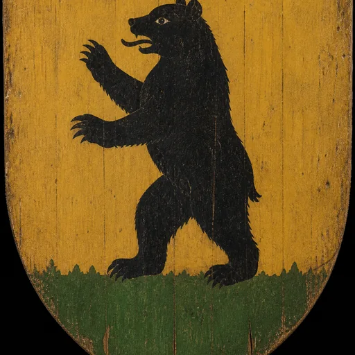 Painted arms of Mormont