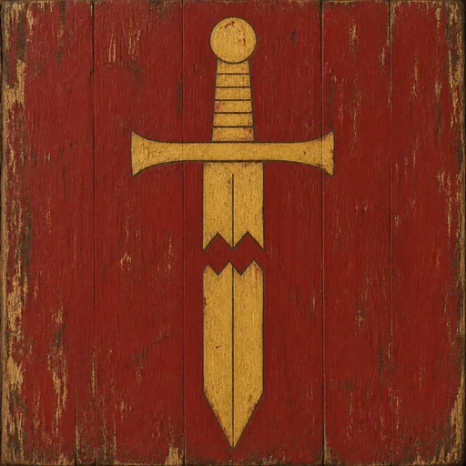 Painted arms of The Second Sons