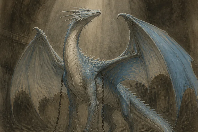 Painted study of Dreamfyre