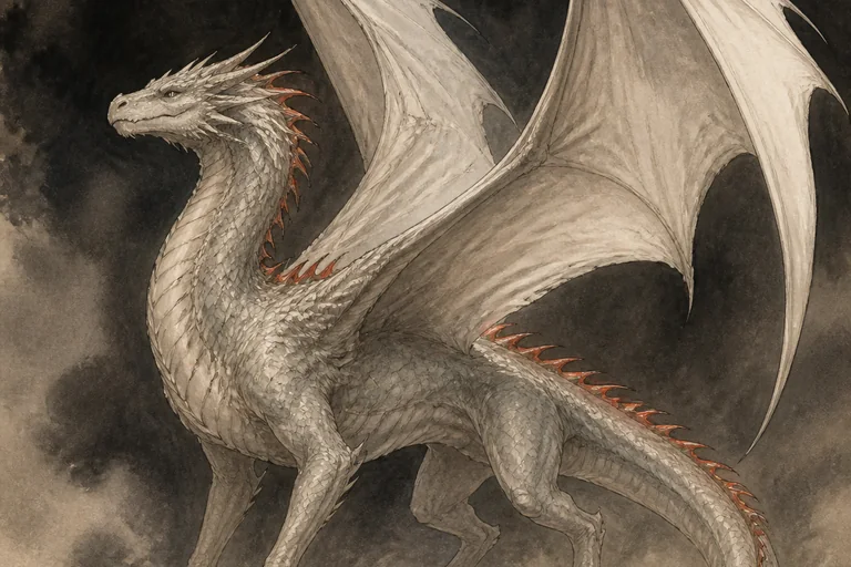 Painted study of Silverwing