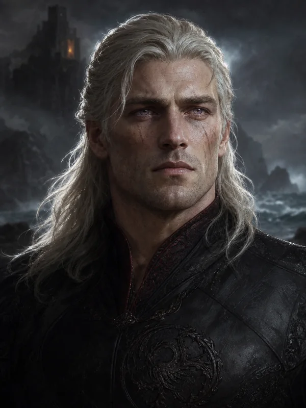 Painted portrait of Baelon Targaryen