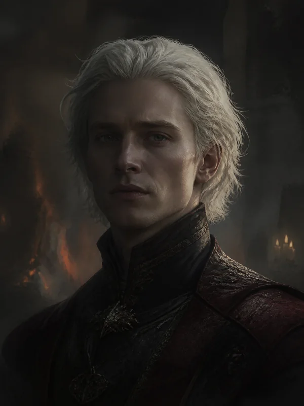 Painted portrait of Blood