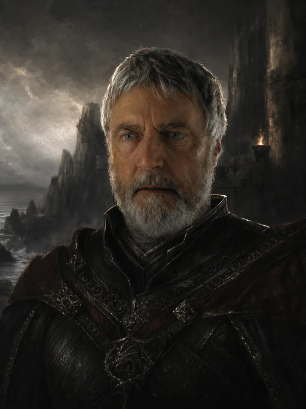 Painted portrait of Rickard Thorne