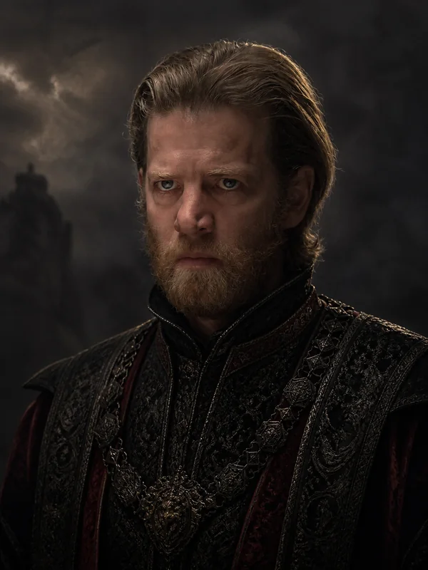 Painted portrait of Tyland Lannister