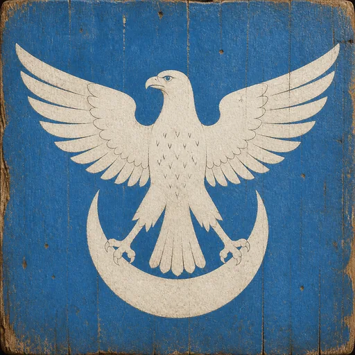 Painted arms of Arryn