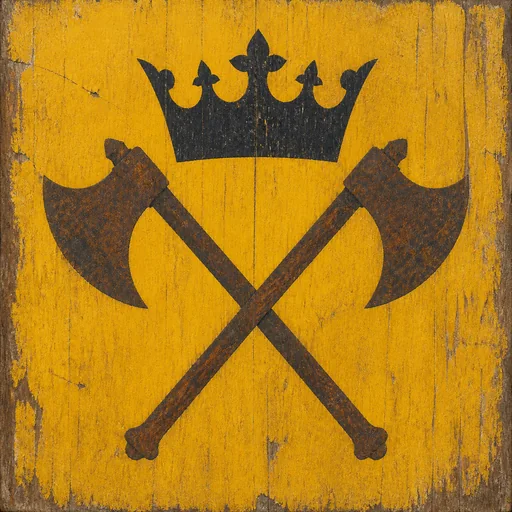 Painted arms of Dustin