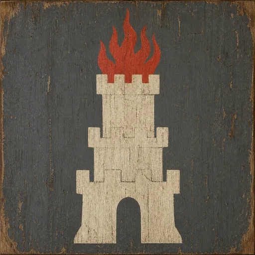 Painted arms of Hightower