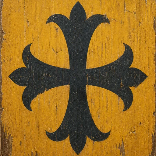Painted arms of Roxton