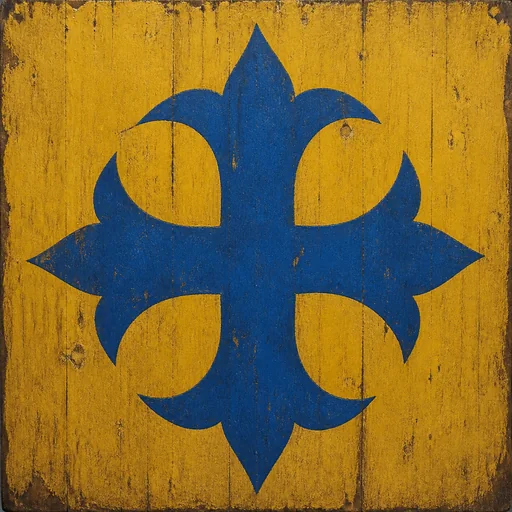 Painted arms of Wylde